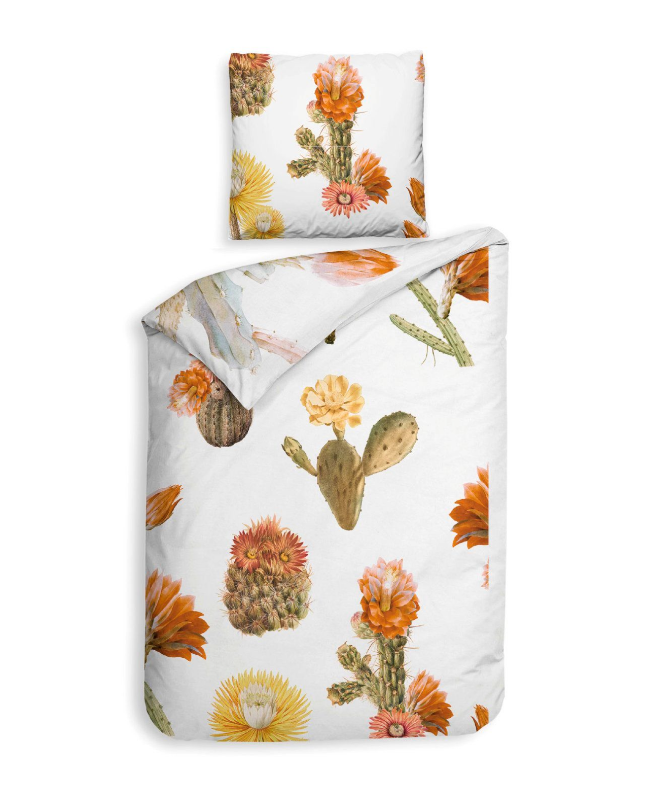 2 x Heckett & Lane Mako-Satin Wendebettwäsche „Kaisa White“ 135x200 cm zeitlose Eleganz trifft edlen Schlafkomfort 4tlg – Bild 3