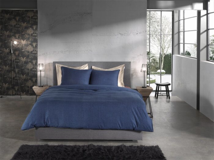 2 x Bettwäsche Heckett Lane Franela Blue Horizon / Flanell 4tlg 135x200 – Bild 3