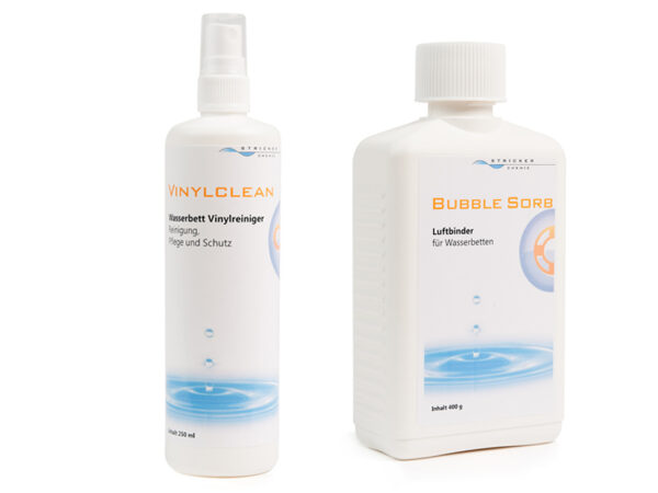 Pflegeset: Stricker Waterclean und Vinylclean  (je 250 ml)