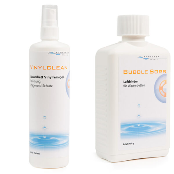 Pflegeset: Stricker Waterclean und Vinylclean  (je 250 ml)