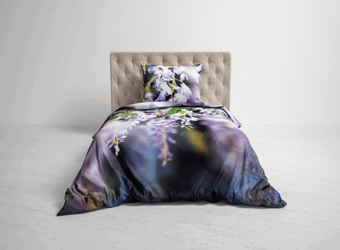 Bettwäsche Heckett Lane Yuna Shade Purple 4tlg 155x220