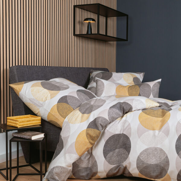 2 x Janine: Edelflanell Chinchilla S 78062 135x200
