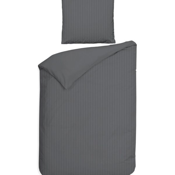 2 x Bettwäsche Heckett Lane Banda Classic Anthracite 155x220 4tlg