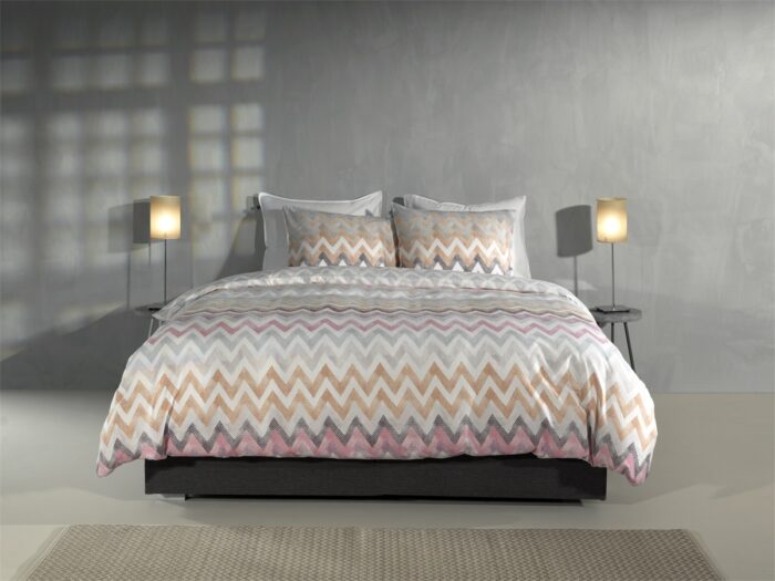2 x Bettwäsche Zo Home Lini Multi Flanell 4tlg 135x200 – Bild 2