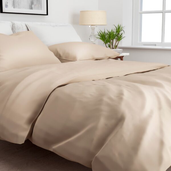 Bettwäsche 100%Eco Baumwolle Mako Satin 155x220 4tlg