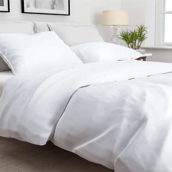Bettwäsche ZoHome Satinado White Marko-Satin 135x200 4tlg