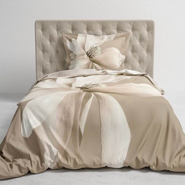 Wendebettwäsche von Heckett Lane Lia Morning Natural 155x220 4tlg