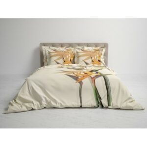 Bettwäsche Heckett Lane Kayra Golden Orange 4tlg 135x200