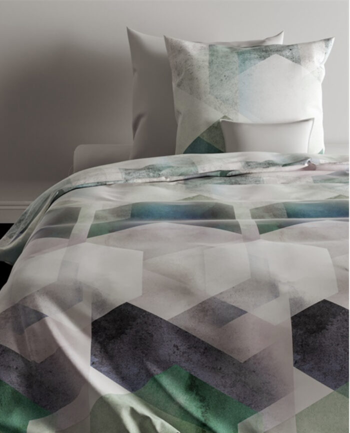 2 x Bettwäsche Zo Home Jort Multi 4tlg 135 x 200