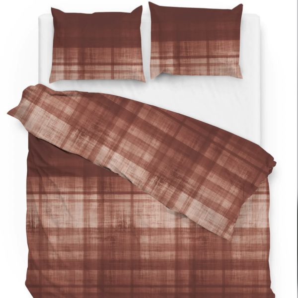 2 x Bettwäsche Zo Home Marley Rio Red Flanell 4tlg 155x220