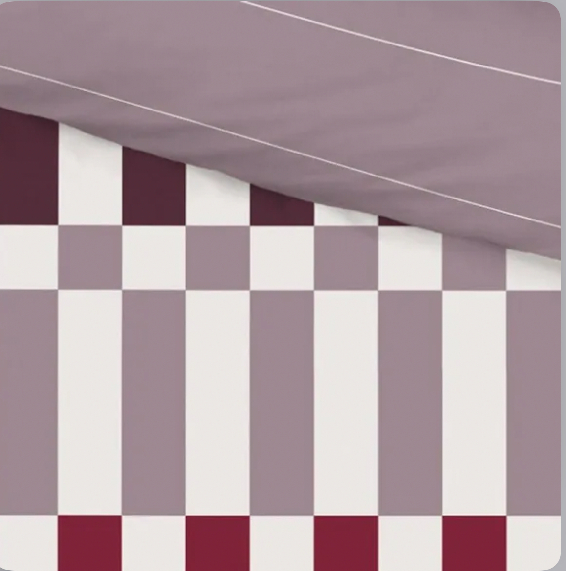2 x TOM TAILOR Soft Renforcé Bettwäsche „Grafisches Karo“ 155x220 stilvoll wohnen, entspannter schlafen 4tlg – Bild 2