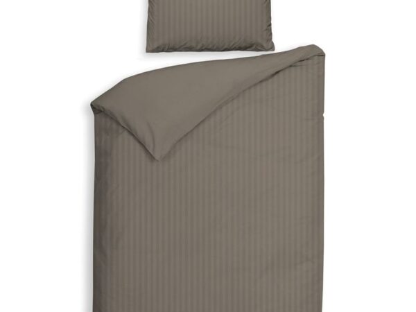 2 x Bettwäsche Heckett Lane Banda Taupe Grey 155x220 4tlg