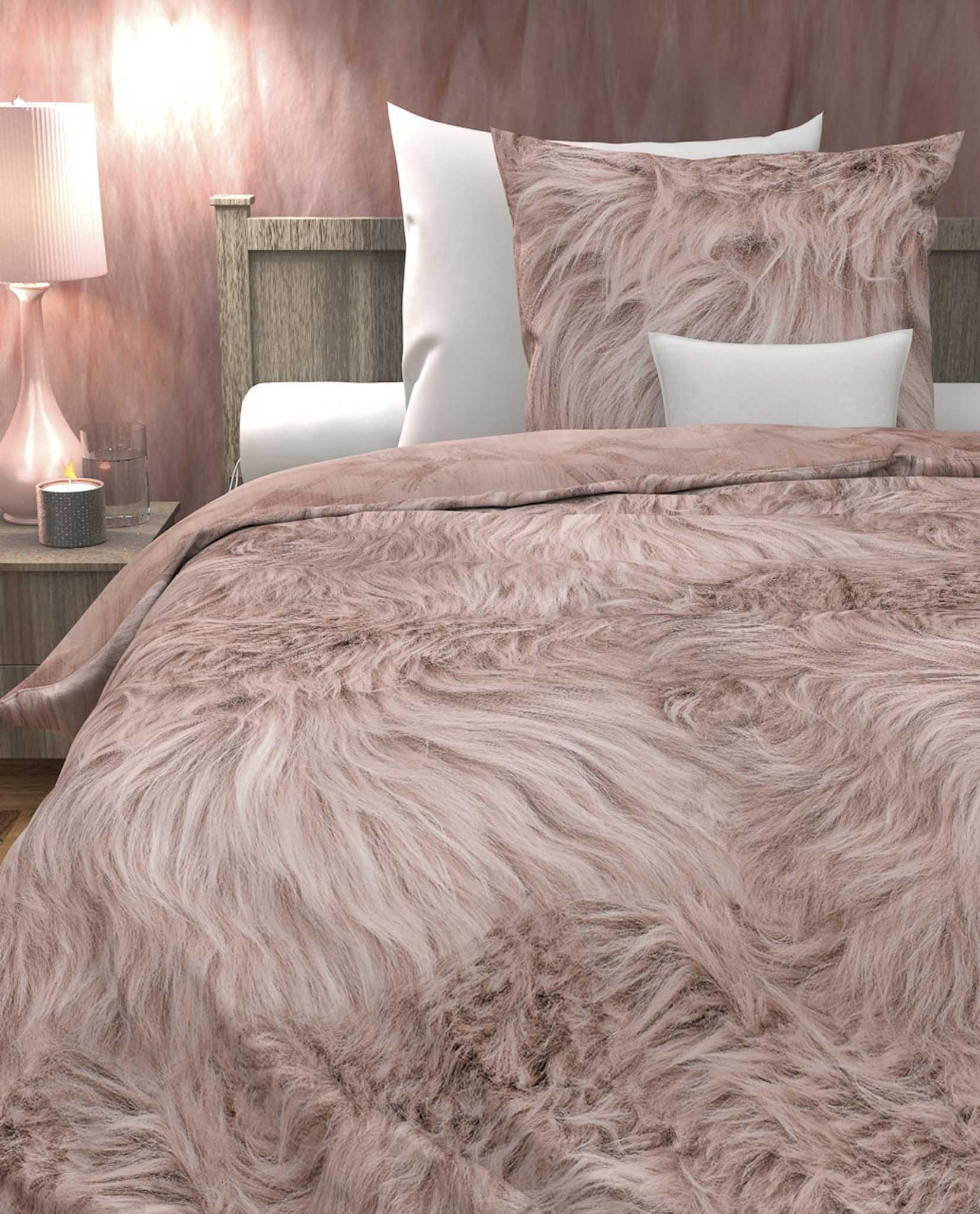 Bettwäsche Heckett Lane Tress Mako Satin als Set/2 Garnituren-942