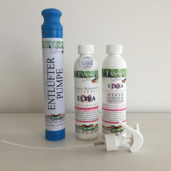 Tasso Ultra X Konditionierer 1 x 240 ml (70.83€ / l)Tasso Ultra X Vinylreiniger 1x 240 ml (70.83€ / l) 1 x Tasso Entlüfterpumpe-0