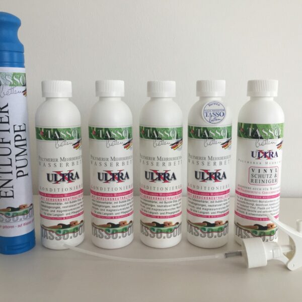 Tasso Ultra X Konditionierer 4 x 240 ml (70.83€ / l)Tasso Ultra X Vinylreiniger 1x 240 ml (70.83€ / l) 1 x Tasso Entlüfterpumpe-0