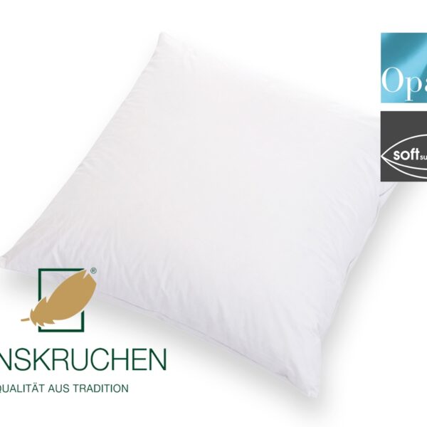 3-Kammer-Kopfkissen Opal (80 x 80 cm) von HANSKRUCHEN-0