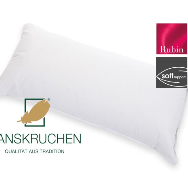 3-Kammer-Kopfkissen Rubin (40 x 80 cm) von HANSKRUCHEN-0