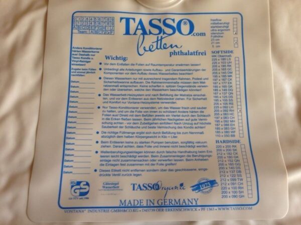 Tasso Matratze Wasserkern - SoftSide Uno-0